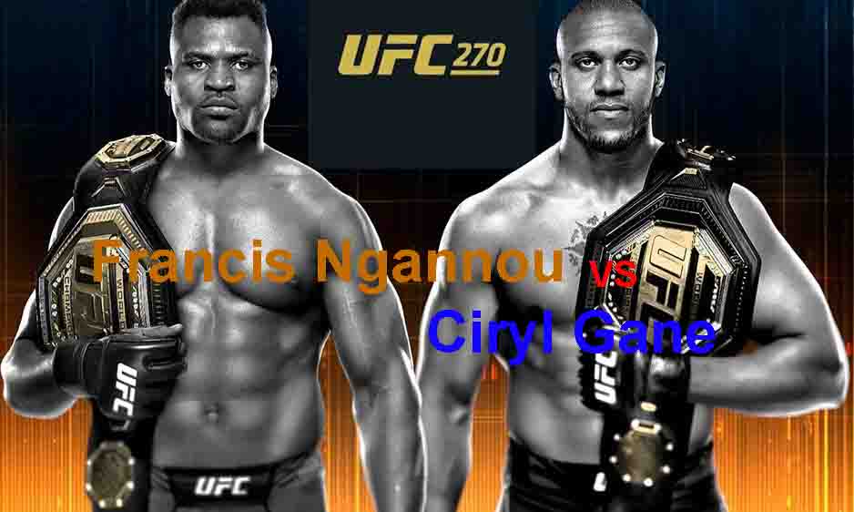 UFC 270: Ngannou vs. Gane Official Weigh-In Live Stream